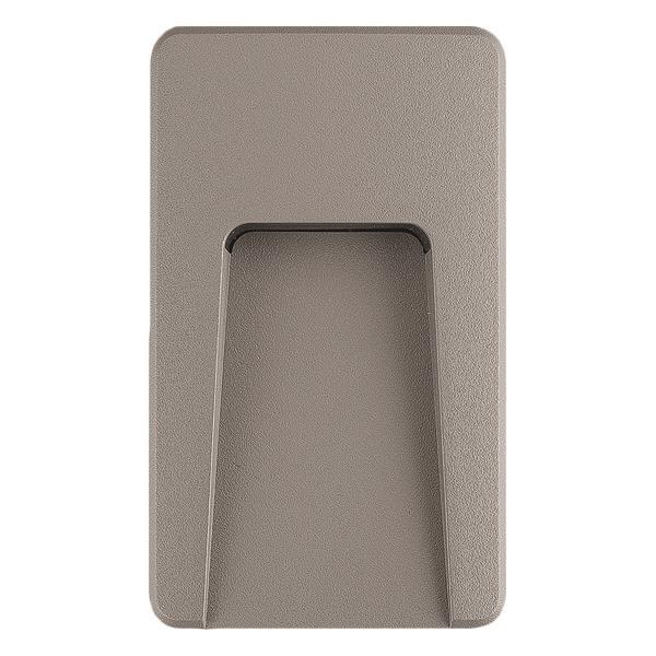 ΦΩΤΙΣΤΙΚΟ ΤΟΙΧΟΥ SLIM LED 3W IP65 230V 90X150MM ΓΚΡΙ PRO EUROLAMP – 145-52023