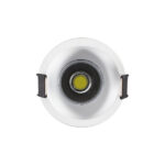 ΣΠΟΤ ΧΩΝΕΥΤΟ 18W Φ75 3000Κ ΛΕΥΚΟ EUROLAMP – 145-65018