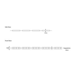 MODULES SAMSUNG LED 1,2W PCS 12V ΠΡΑΣΙΝΟ IP65 EUROLAMP – 145-70474