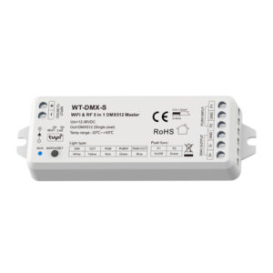 DMX512 MASTER ''WT-DMX-S'' ΜΟΝΟΧΡΩΝΟ/CCT/RGB/RGBW/RGB+CCT 12-36VDC/1-5CH EUROLAMP – 145-71509