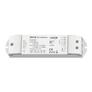 DIMMER DALI LED ''DA4-M'' 4 ΚΑΝΑΛΙΑ 12-24VDC/4CH*5A 36-48VDC/4CH*3A EUROLAMP – 145-71606