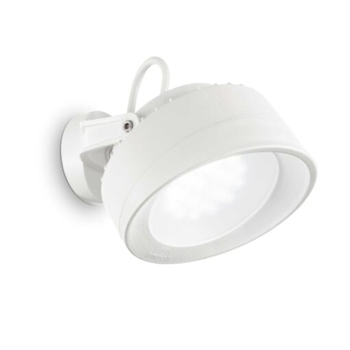 IDEAL LUX Φωτιστικό Τοίχου LITIO 1xGX53 IP66 Λευκού Χρώματος – 145303