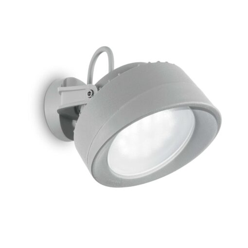 IDEAL LUX Φωτιστικό Τοίχου Βεράντας LITIO 1xGX53 IP66 Γκρι Χρώματος – 145327