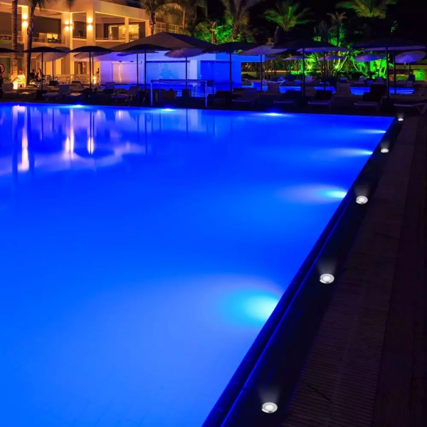 Χωνευτό Φωτιστικό Δαπέδου LED 0.5W Στρογγυλό Ασημί V-TAC IP67 12V Θερμό 3000K – 211463