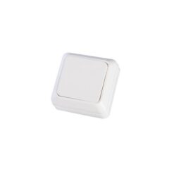 Διακόπτης εξωτερικός Mini Λευκός EUROLAMP – 147-12240