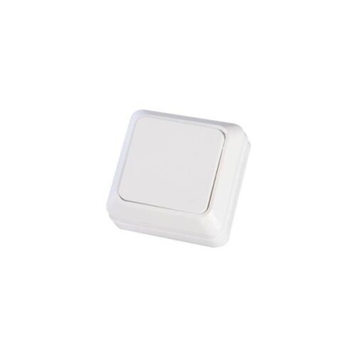 Διακόπτης εξωτερικός Mini Λευκός EUROLAMP – 147-12240