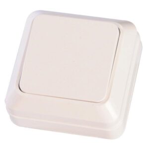 ΔΙΑΚΟΠΤΗΣ ΕΞΩΤΕΡΙΚΟΣ A/R ΜΙΝΙ ΛΕΥΚΟΣ ΙΡ20 EUROLAMP  – 147-12241