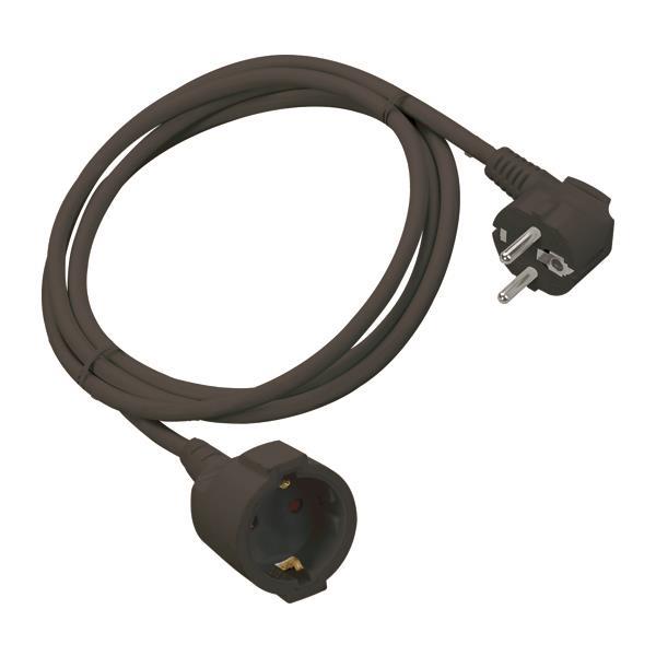 Προέκταση Σούκο Γερμανικών Προδιαγραφών 3m 3X1.5mm με Προστασία Επαφών EUROLAMP – 147-13011