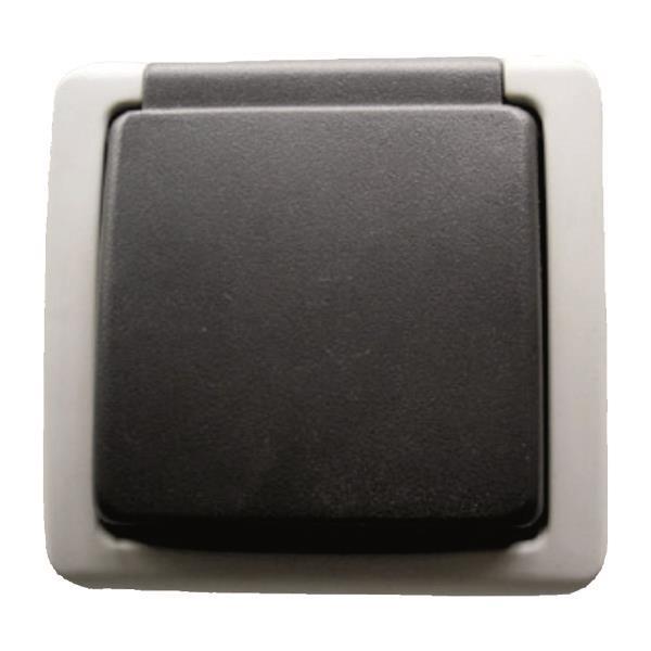 ΠΡΙΖΑ ΕΞΩΤΕΡΙΚΗ ΣΟΥΚΟ ΜΕ ΚΑΠΑΚΙ ΓΚΡΙ ΙΡ54 EUROLAMP – 147-16210