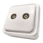 ΠΡΙΖΑ ΜΙΝΙ TV & FM ΤΕΡΜΑΤΙΚΗ ΛΕΥΚΗ IP20 EUROLAMP – 147-16242