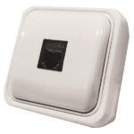 ΠΡΙΖΑ ΜΙΝΙ DATA ΜΟΝΗ RJ45 8P8C ΛΕΥΚΗ IP20 EUROLAMP – 147-16245