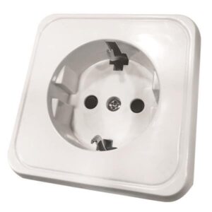 ΠΡΙΖΑ ΜΙΝΙ ΣΟΥΚΟ ΜΟΝΗ ΧΩΡΙΣ ΚΑΠΑΚΙ ΛΕΥΚΗ ΙP20 EUROLAMP – 147-16252