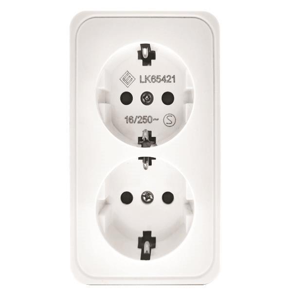 ΠΡΙΖΑ ΜΙΝΙ ΣΟΥΚΟ ΔΙΠΛΗ ΧΩΡΙΣ ΚΑΠΑΚΙ ΛΕΥΚΗ ΙP20 EUROLAMP – 147-16253