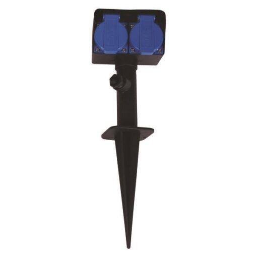 ΠΡΙΖΑ ΚΑΡΦΩΤΗ ΔΙΠΛΗ ΚΗΠΟΥ 16A EUROLAMP – 147-16900