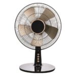 ΑΝΕΜΙΣΤΗΡΑΣ ΕΠΙΤΡΑΠΕΖΙΟΣ ΜΑΥΡΟ-ΧΡΥΣΟ Φ30 40W EUROLAMP – 147-29058