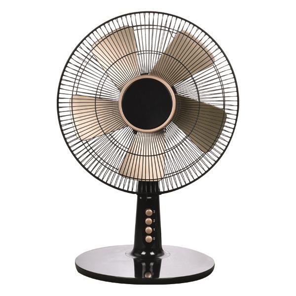 ΑΝΕΜΙΣΤΗΡΑΣ ΕΠΙΤΡΑΠΕΖΙΟΣ ΜΑΥΡΟ-ΧΡΥΣΟ Φ30 40W EUROLAMP – 147-29058