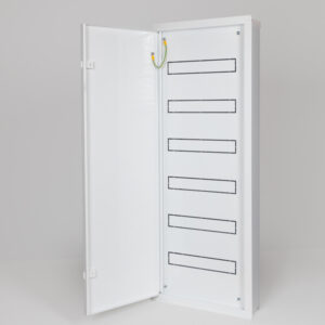 ΠΙΝΑΚΑΣ ΧΩΝΕΥΤΟΣ ΜΕΤΑΛΛΙΚΟΣ  6X16 ΘΕΣΕΩΝ IP30 EUROLAMP – 147-31125