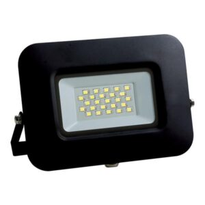 ΠΡΟΒΟΛΕΑΣ LED SMD ΒΑΣΗ 360° PLUS 20W ΜΑΥΡΟΣ IP65 3000K PLUS EUROLAMP – 147-69321