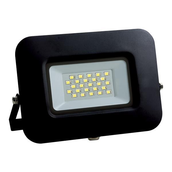 ΠΡΟΒΟΛΕΑΣ LED SMD ΒΑΣΗ 360° PLUS 20W ΜΑΥΡΟΣ IP65 3000K PLUS EUROLAMP – 147-69321