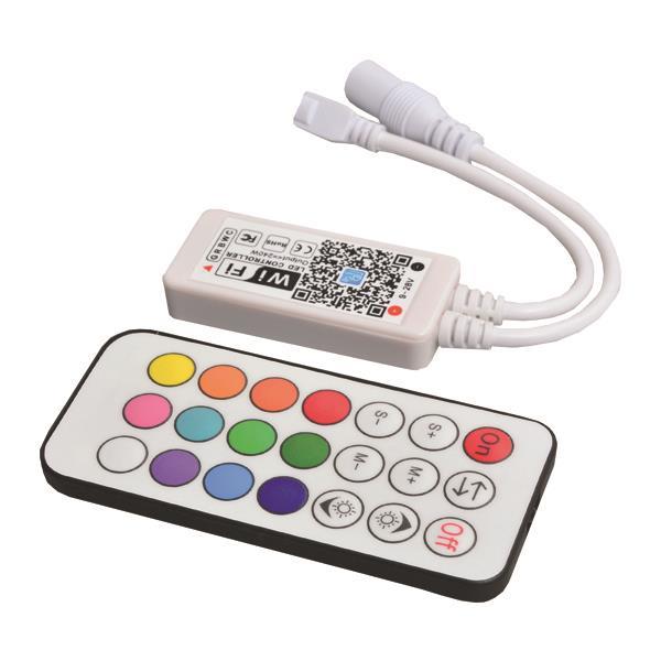 Wi-Fi Ασύρματο Controller RF EUROLAMP για Ταινίες RGBCCT 120W/240W – 147-70633