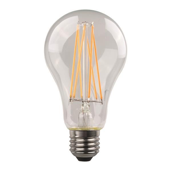 LED Λάμπα E27 A60 Filament 11W Eurolamp 360° 1600lm CRI>90 Θερμό 2700K – 147-78025