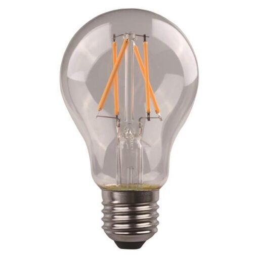ΛΑΜΠΑ LED ΚΟΙΝΗ CROSSED FILAMENT 4.5W E27 3000K 220-240V CLEAR EUROLAMP – 147-78031