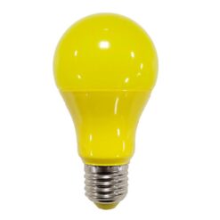 LED Αντικουνουπική Εντομοαπωθητική Λάμπα E27 A60 7W  Eurolamp 260° Κίτρινη – 147-80981