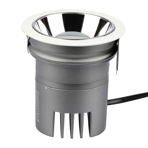 LED φωτιστικό οροφής χωνευτό στρογγυλό Cree LED 35W 4000K Φυσικό λευκό ρυθμιζόμενο CRI>95 V-TAC – 1478