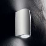 IDEAL LUX Φωτιστικό Τοίχου Βεράντας KEOPE 2xGU10 IP55 Λευκού Χρώματος – 147772