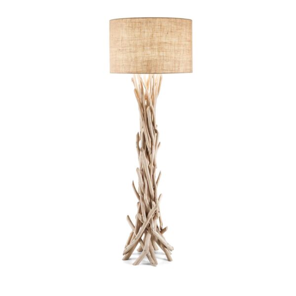 IDEAL LUX Φωτιστικό Δαπέδου DRIFTWOOD 1xE27 Ξύλο – 148939