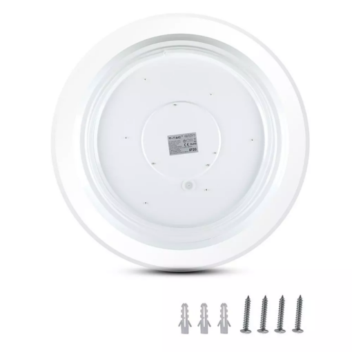 Wi-Fi Πλαφονιέρα LED 40W Smart Home Συμβατή με Amazon Alexa & Google Home V-TAC  2700K-6400K – 1497