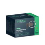 Απλίκα Κρεβατιού LED 14W με Αναγνώστη Μαύρο V-TAC Φυσικό Λευκό 4000K – 14980