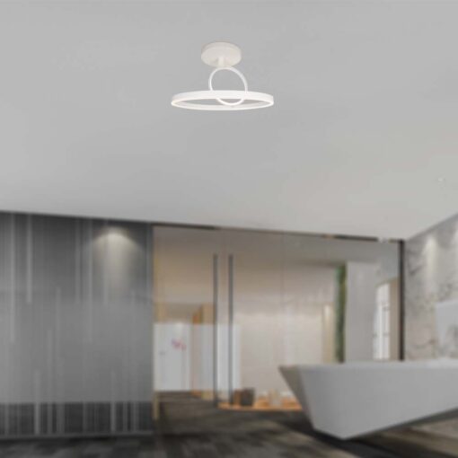 Φωτιστικό Οροφής LED 38W Λευκό V-TAC 4000lm Θερμό Λευκό 3000K – 14984