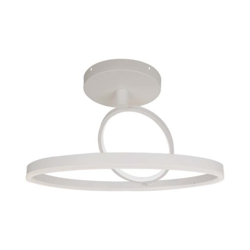 Φωτιστικό Οροφής LED 38W Λευκό V-TAC 4000lm Θερμό Λευκό 3000K – 14984
