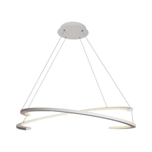 LED κρεμαστό φωτιστικό οροφής Designer 48W 4000K φυσικό λευκό με λευκό σώμα dimmable V-TAC – 14987