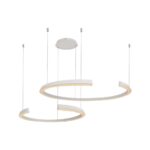 Κρεμαστό Φωτιστικό LED 48W Λευκό Triac Dimmable V-TAC 5150lm Θερμό Λευκό 3000K – 14992