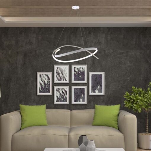LED κρεμαστό φωτιστικό οροφής Designer 48W 3000K θερμό λευκό με λευκό σώμα dimmable V-TAC – 14996