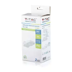 Ανιχνευτής κίνησης/παρουσίας Infrared Max 1000W Λευκός V-TAC – 1500