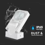 Ανιχνευτής κίνησης/παρουσίας Infrared Max 1000W Λευκός V-TAC – 1500