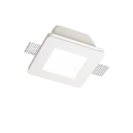 IDEAL LUX Χωνευτό Φωτιστικό Τοίχου SAMBA 1xGU10 Λευκού Χρώματος  – 150116