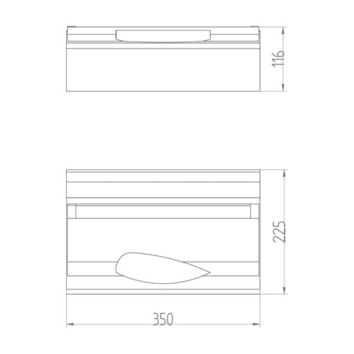 ΠΙΝΑΚΑΣ ΕΞΩΤΕΡΙΚΟΣ ΠΛΑΣΤΙΚΟΣ GREEN 1X14+2 IP40 (PE+N) EUROLAMP – 151-25241