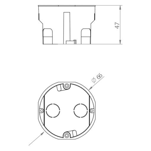 ΚΥΤΙΟ ΓΥΨΟΣΑΝΙΔΑΣ EUROLAMP – 151-25300