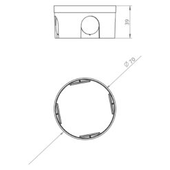 ΜΠΟΥΑΤ ΓΥΨΟΣΑΝΙΔΑΣ Φ74 EUROLAMP – 151-25303