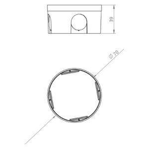 ΜΠΟΥΑΤ ΓΥΨΟΣΑΝΙΔΑΣ Φ74 EUROLAMP – 151-25303