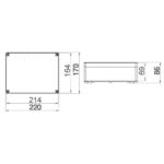 ΜΠΟΥΑΤ ΕΞΩΤΕΡΙΚΟ ΒΙΟΜΗΧΑΝΙΚΟ 220Χ170Χ86 IP65 EUROLAMP – 151-25559