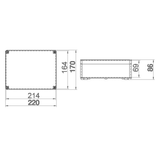 ΜΠΟΥΑΤ ΕΞΩΤΕΡΙΚΟ ΒΙΟΜΗΧΑΝΙΚΟ 220Χ170Χ86 IP65 EUROLAMP – 151-25559