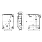 ΜΠΟΥΑΤ ΕΞΩΤΕΡΙΚΟ ΒΙΟΜΗΧΑΝΙΚΟ 340Χ270Χ165 IP65 EUROLAMP – 151-25563