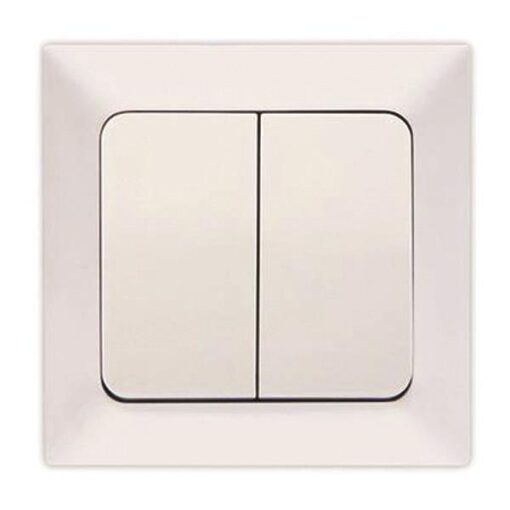 ΔΙΑΚΟΠΤΗΣ K/R ΛΕΥΚΟΣ EUROLAMP ΝΕAD – 152-12002