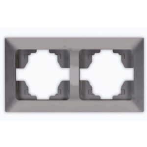 ΠΛΑΙΣΙΟ 2 ΘΕΣΕΩΝ ΓΡΑΦΙΤΗΣ ΟΡΙΖΟΝΤΙΟ EUROLAMP ΝΕAD – 152-12321