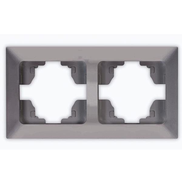 ΠΛΑΙΣΙΟ 2 ΘΕΣΕΩΝ ΓΡΑΦΙΤΗΣ ΟΡΙΖΟΝΤΙΟ EUROLAMP ΝΕAD – 152-12321